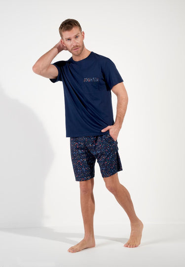 Broceliande Short Sleepwear | Navy Print 403059-I0RA